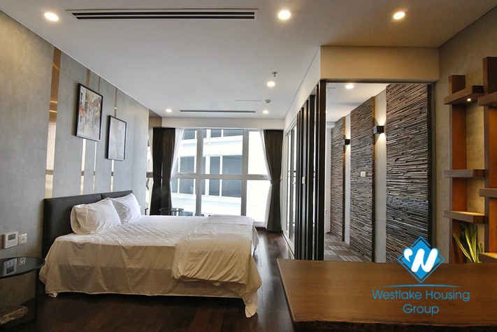 Spacious 2 bedrooms, 2 bathrooms apartment is located in Truc Bach Area , Hanoi